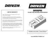 DRIVEN DR150PSI User manual