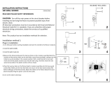 C Cattleya 120VAC/60Hz LED Wall Sconce User manual