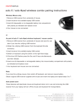 standivarius Solo X User manual