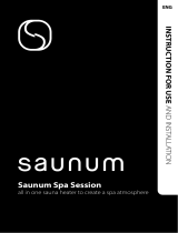 Saunum Spa Session Heater User manual