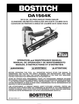 Bostitch DA1564K User manual