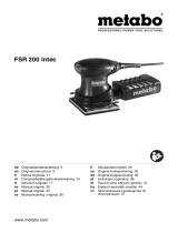 Metabo FSR 200 INTEC User manual