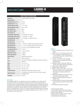 SoundTube LA880i-II User manual