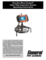 General Pipe Cleaners Gen-Eye User manual