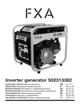 FXA PD 2500I User manual