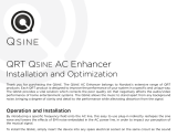 Nordost QSINE QRT AC Enhancer User manual