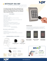 xpr MTPADP-RS-MF User manual