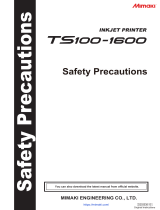 MIMAKI TS100-1600 User manual