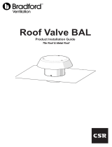 Bradford Ventilation BAL 300mm Smart Roof Vent User manual