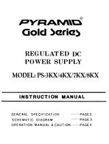 Pyle Pro PS-3KX User manual