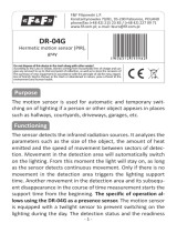 F F DR-04G User manual