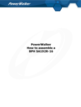 PowerWalker BPH SA192R-16 User manual