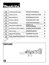 Makita DDG460 User manual