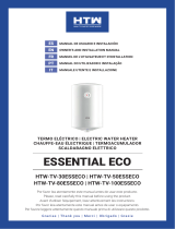 HTW TV-30ESSECO Electric Water Heater User manual
