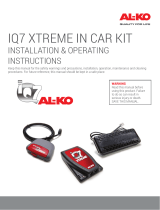 AL-KO AL-KO IQ7 XTREME in Car Kit User manual