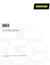 Shure SM58 User manual