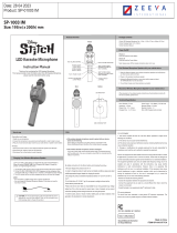 Disnep SP-1003-STITCH User manual