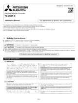 Mitsubishi Electric PZ-62DR-E User manual