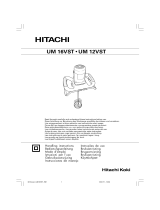 Hitachi Koki um 12vst User manual
