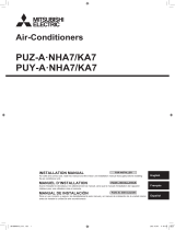 Mitsubishi Electric PUZ-A18NKA7 User manual