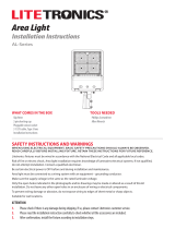 Litetronics AL-Series LED Area Light User manual