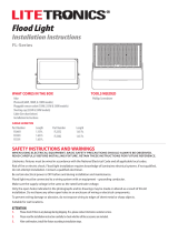 Litetronics FL-Series Flood Light User manual