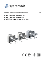 SystemAir KBR User manual