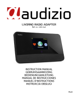 audizio Livorno Internet Radio Adapter Owner's manual