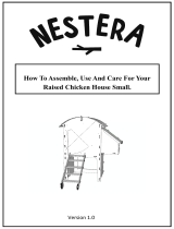 NESTERA Raised Chicken House User manual