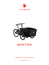 TRIOBIKE Boxter Cargo Bike for 4 Kids User manual