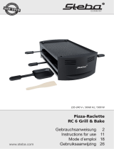 Steba Pizza Raclette RC 6 Bake and Grill User manual