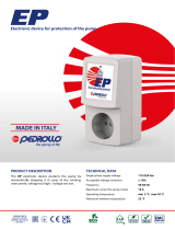 PEDROLLO COD. Z-DPL90073UK User manual