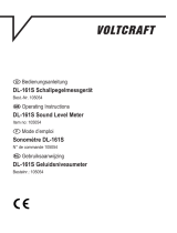 VOLTCRAFT DL-161S User manual