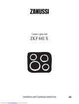Zanussi ZKF 641 X User manual