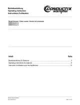 CONDUCTIX 040836-02 User manual