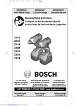 Bosch GDR 12V 2 User manual