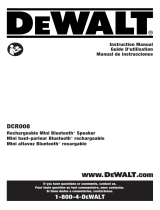 DeWalt DCR008 User manual