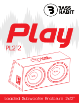 Bass Habit PL212 Play User manual