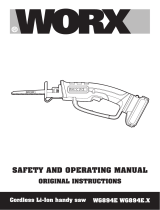 Worx WG894E User manual