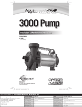 AquaScape 20002 User manual