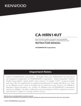 Kenwood CA-HRN14UT User manual