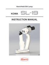 Kowa SL-19 User manual