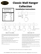 Zoroufy Classic Wall Hanger Collection User manual