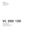 Gaggenau VL200120 User manual