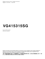 Gaggenau VG415315SG User manual