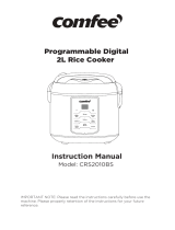 Comfee CRS2010BS User manual