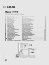 Bosch Climate 5000i M User manual