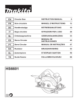 Makita HS6601 User manual