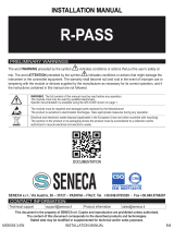Seneca R-PASS MI00555 User manual