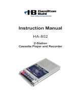 HamiltonBuhl HA-802 User manual